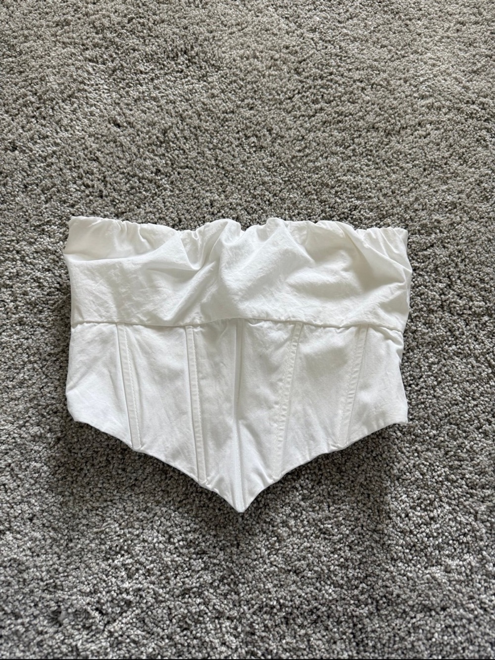 Princess Polly White Corset Top